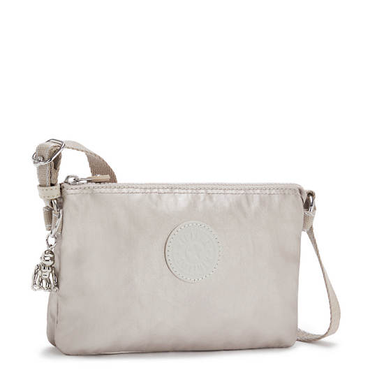 Kipling Creativity XB Metallic Crossbody Táska Bézs | HU 1105AH